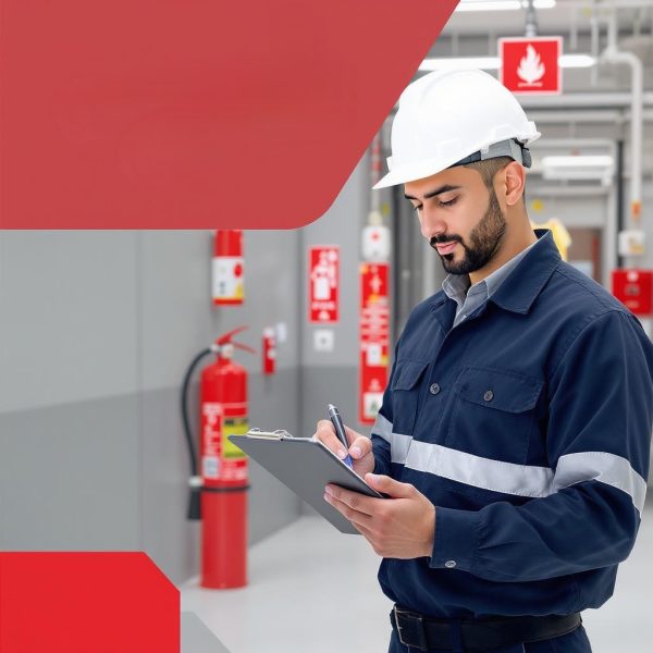 الما التمييز لأنظمة السلامة والأمان – تركيب أنظمة إنذار الحريق، كاميرات المراقبة، أنظمة الإطفاء، وخطط الإخلاء المعتمدة في السعودية