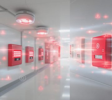 الما التمييز لأنظمة السلامة والأمان – تركيب أنظمة إنذار الحريق، كاميرات المراقبة، أنظمة الإطفاء، وخطط الإخلاء المعتمدة في السعودية